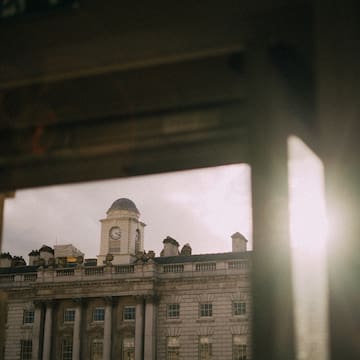 a building with a clock tower