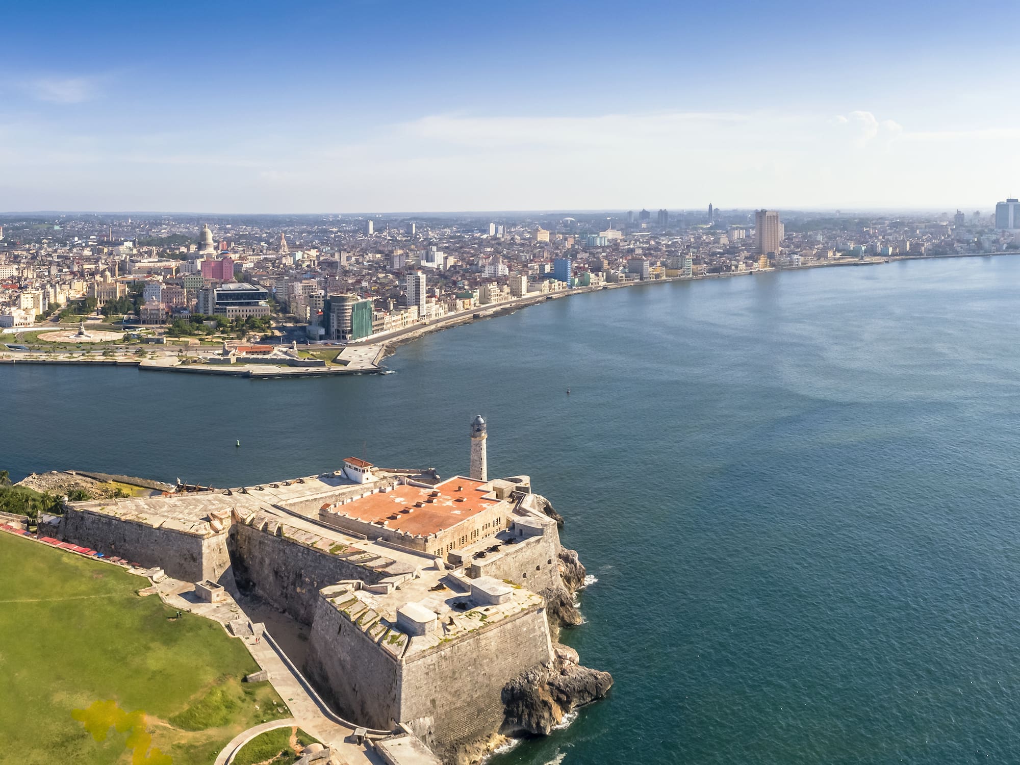 a city next to the water