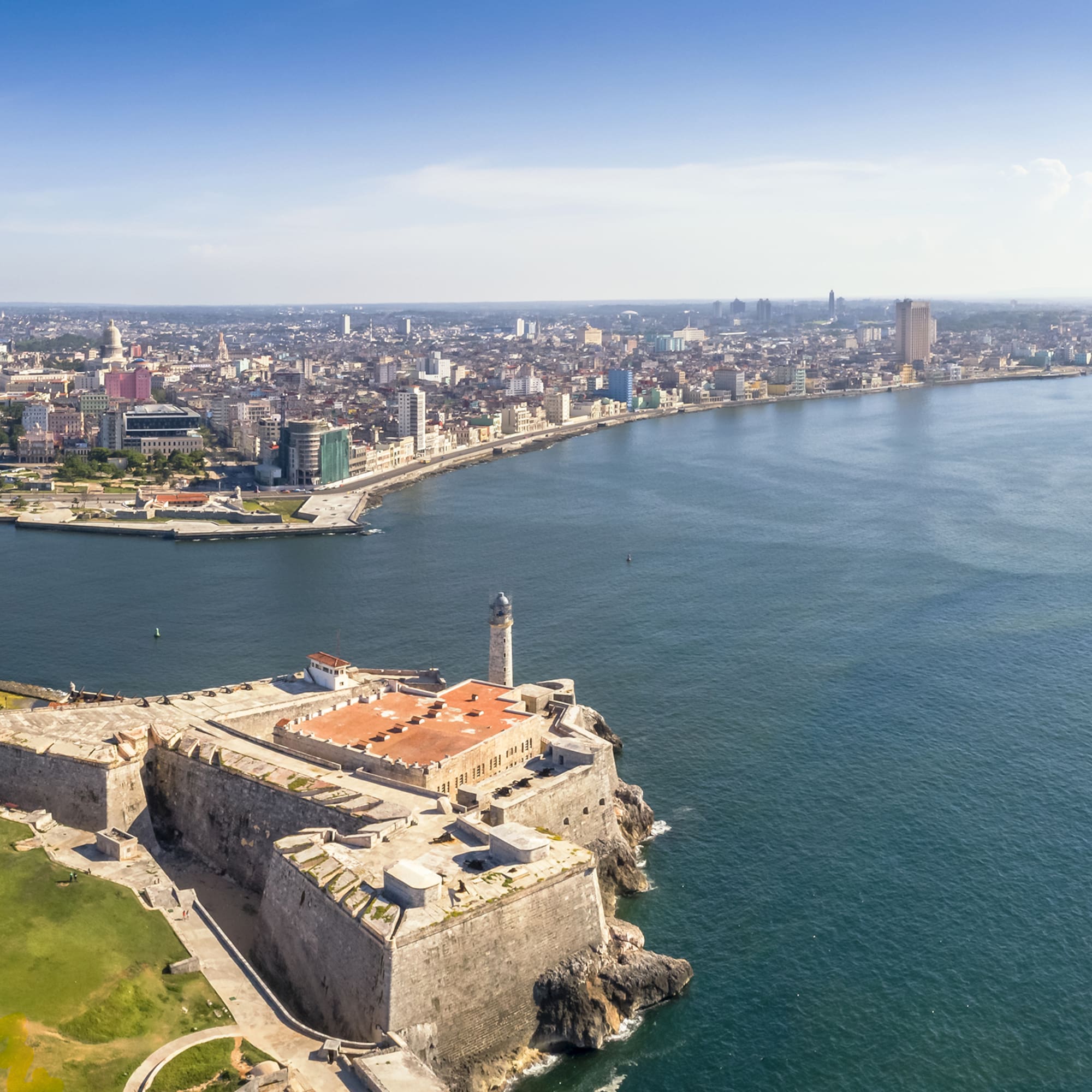 a city next to the water