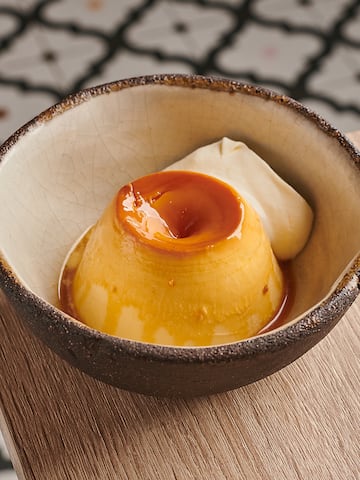 a bowl of food on a table