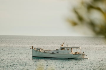 a boat in the water