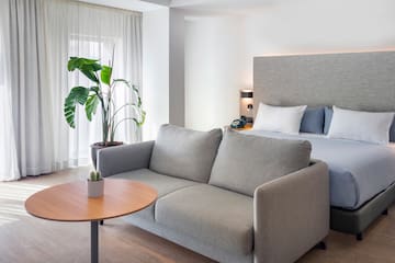 a couch in a room