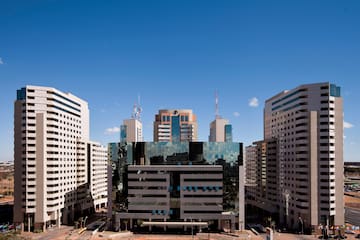 a group of buildings in a city