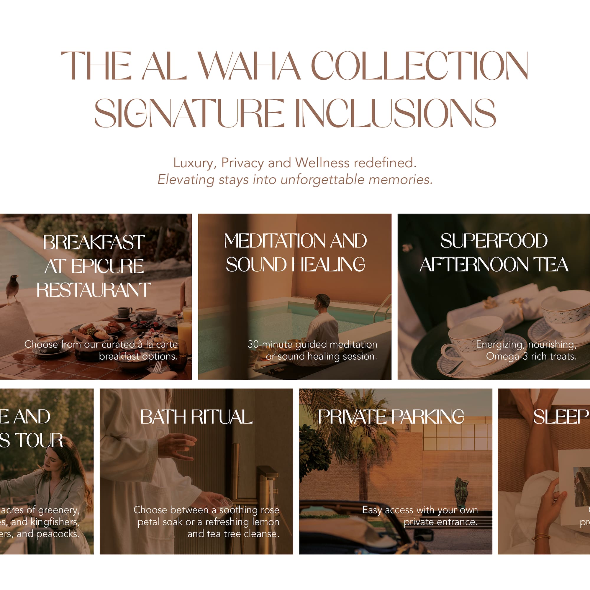 a collage of images of people and food