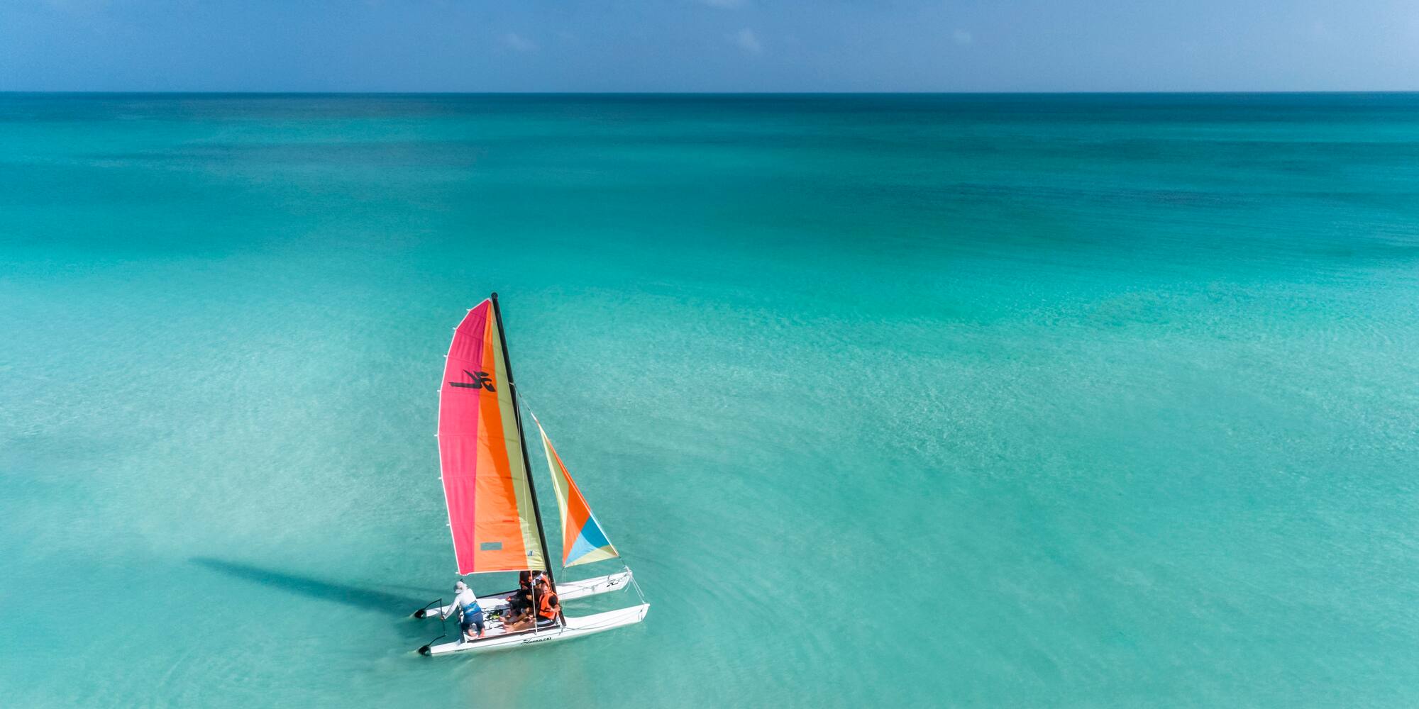a sailboat in the water