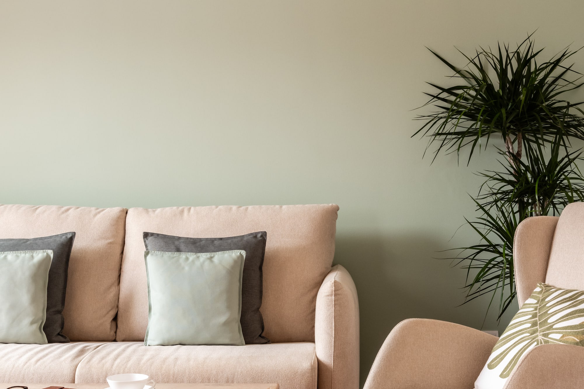 a couch and chair in a room