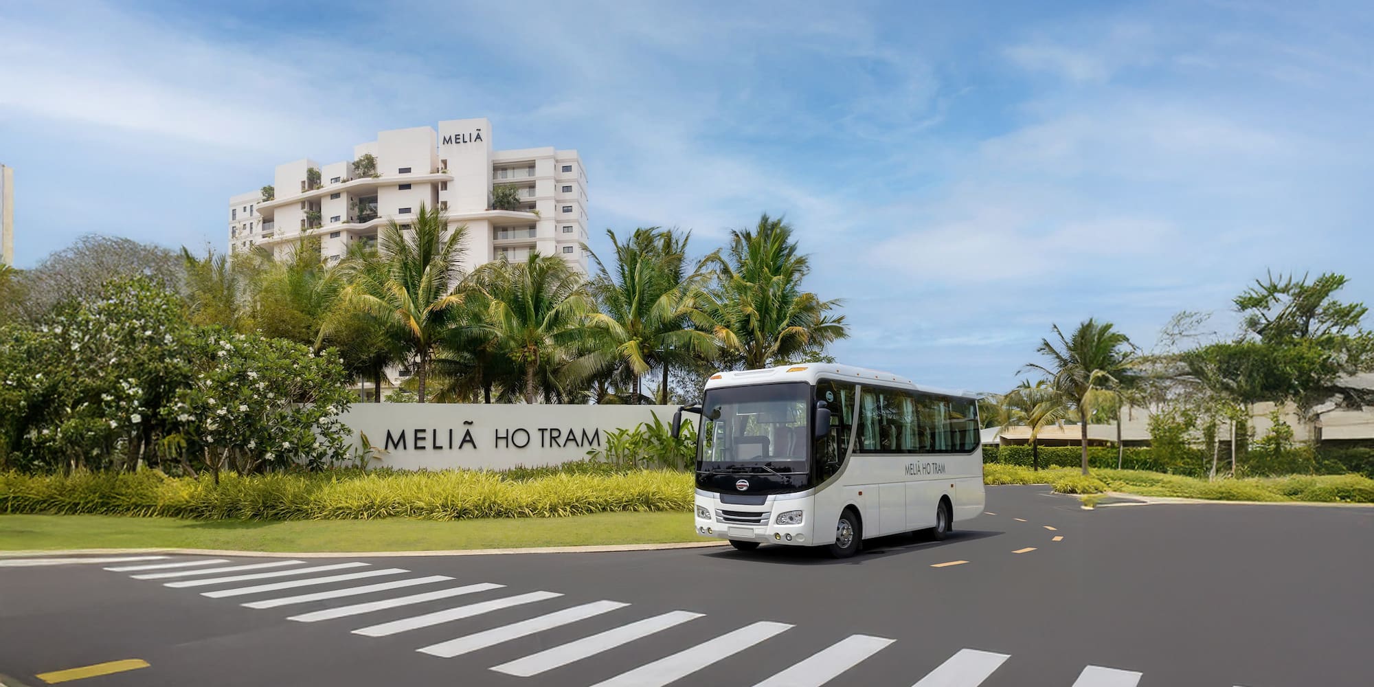 a bus driving on a street