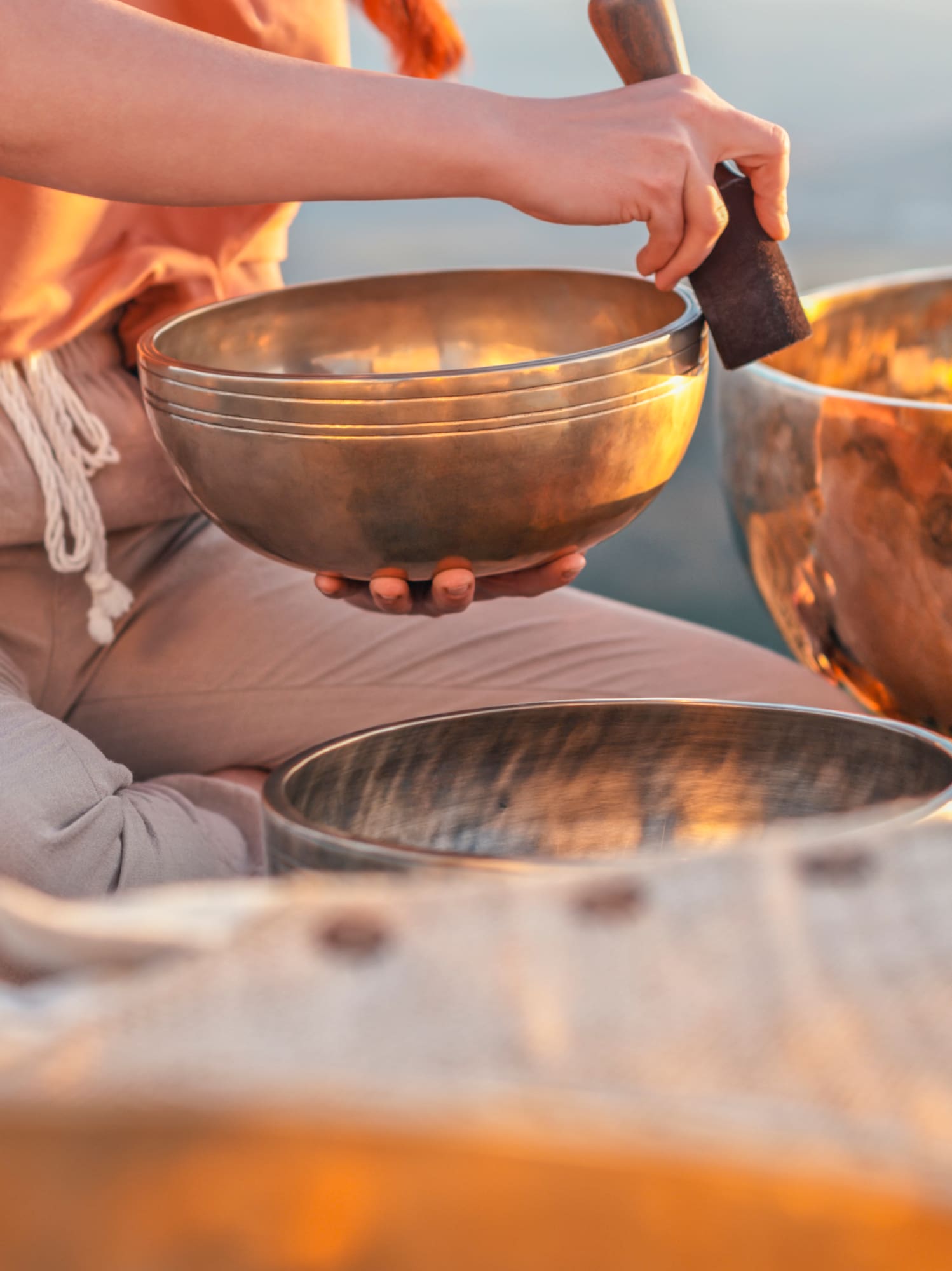 a person holding a bowl