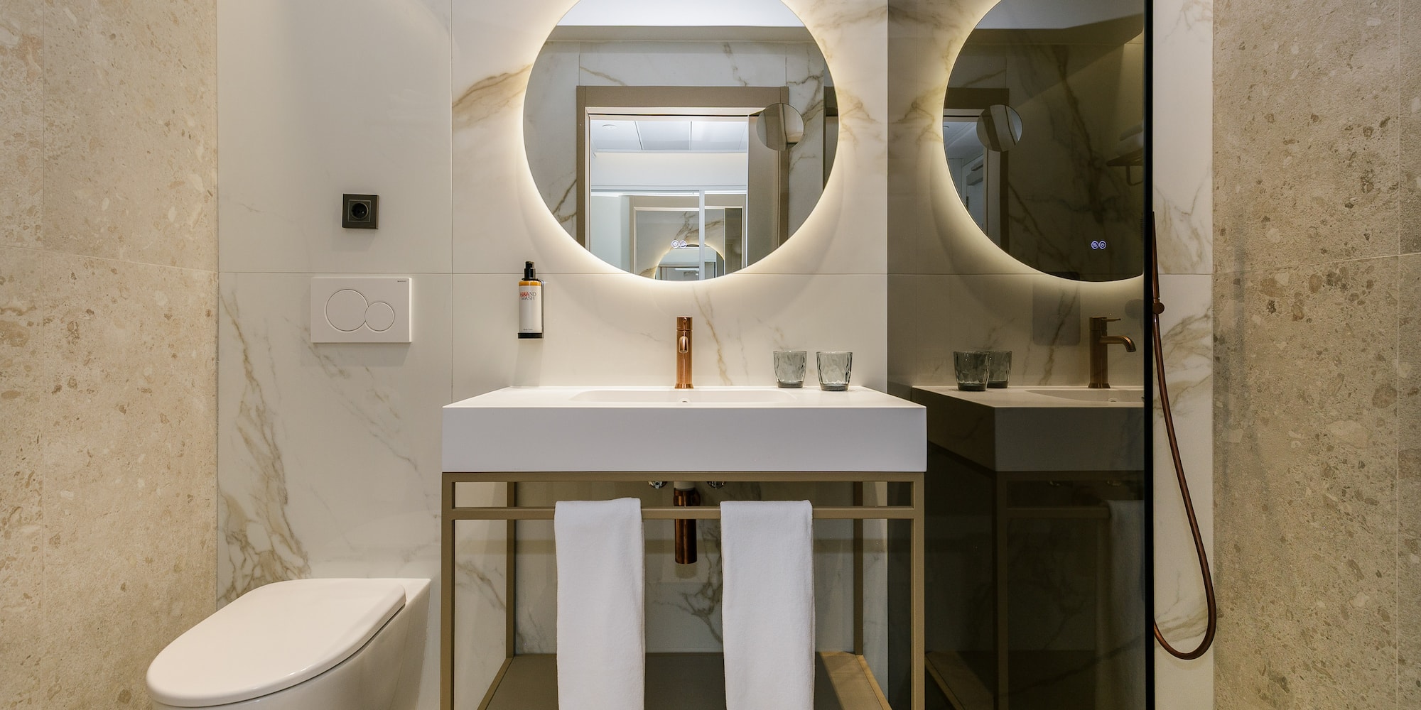 a bathroom with a sink and a toilet