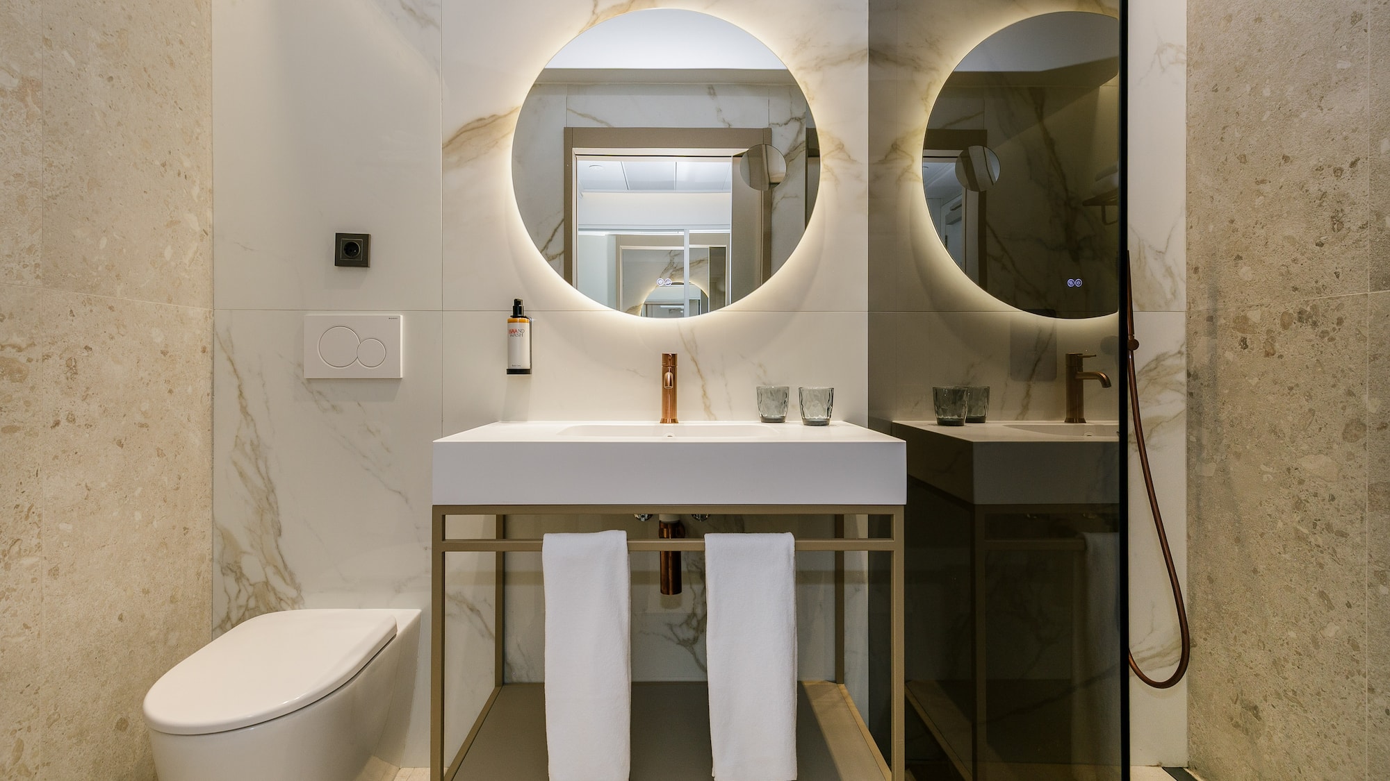 a bathroom with a sink and a toilet