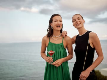 two women standing next to each other