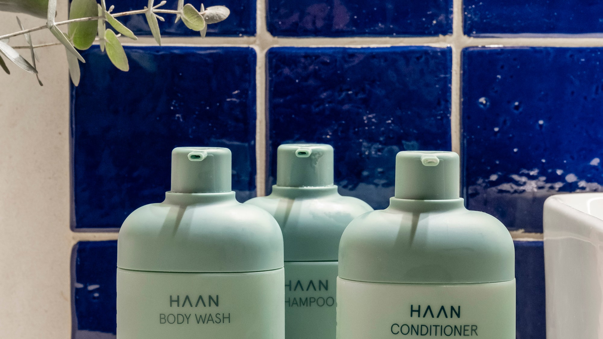a group of bottles on a counter
