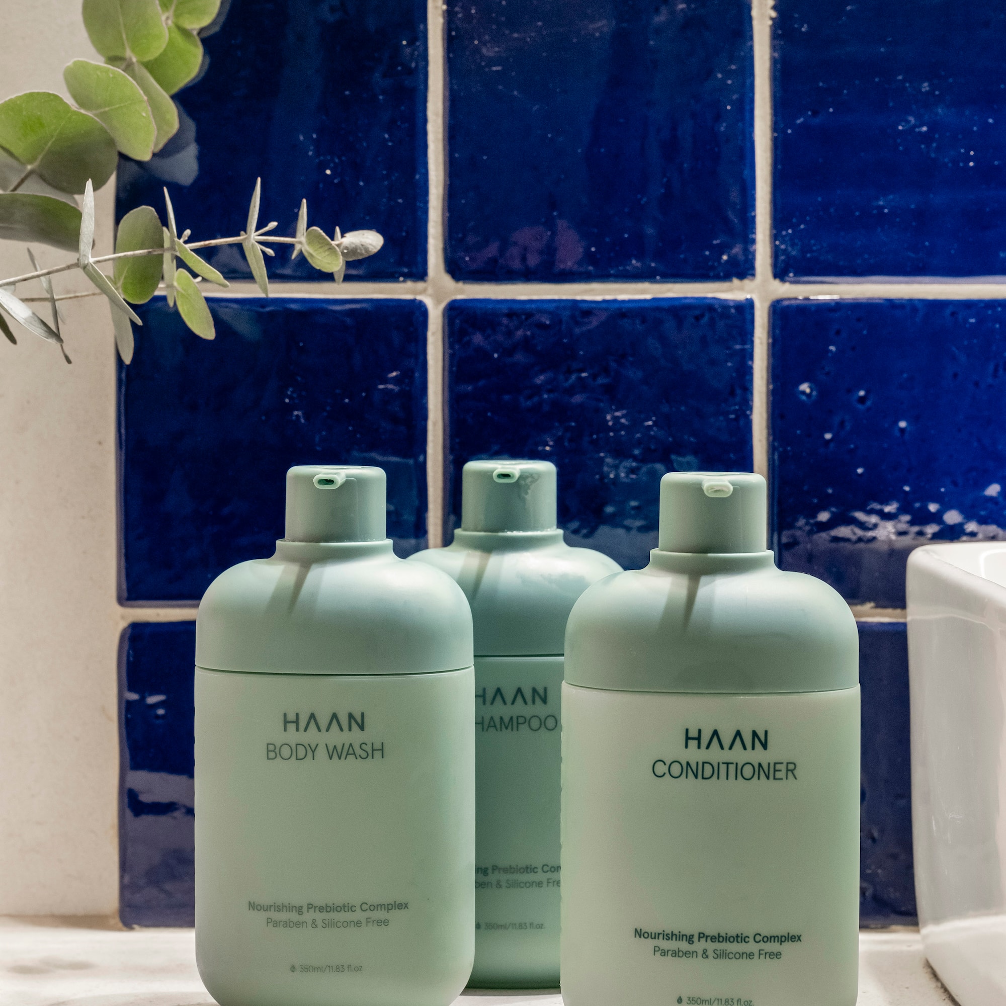a group of bottles on a counter