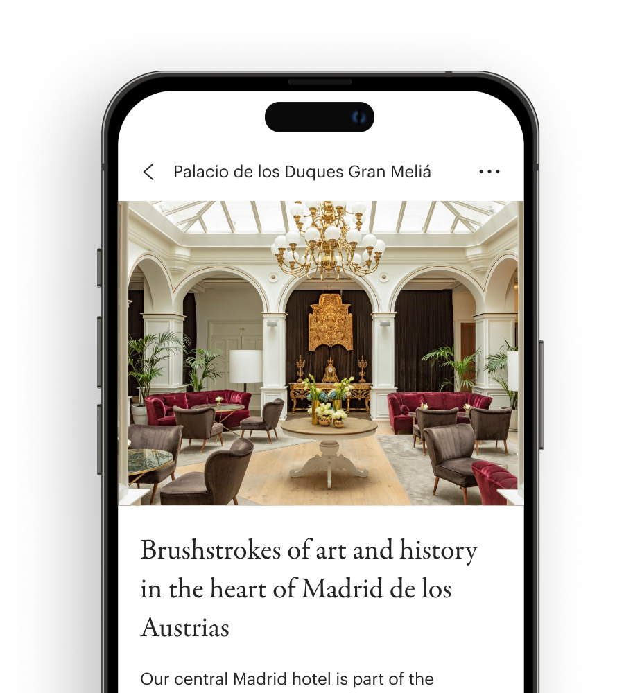 a cellphone with a picture of a room