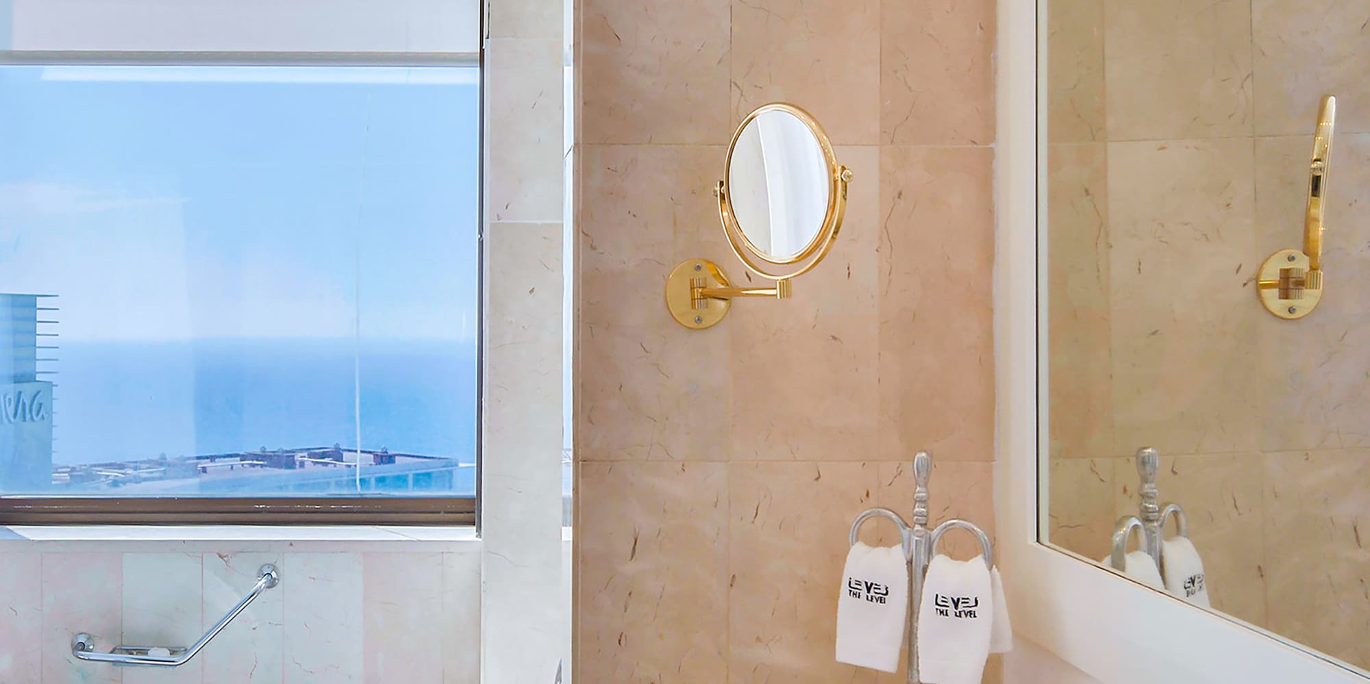 a bathroom with a tub and sink