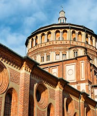 Santa Maria delle Grazie with a domed roof