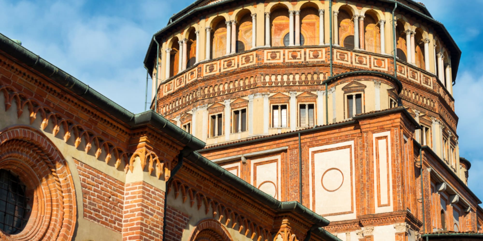 Santa Maria delle Grazie with a domed roof