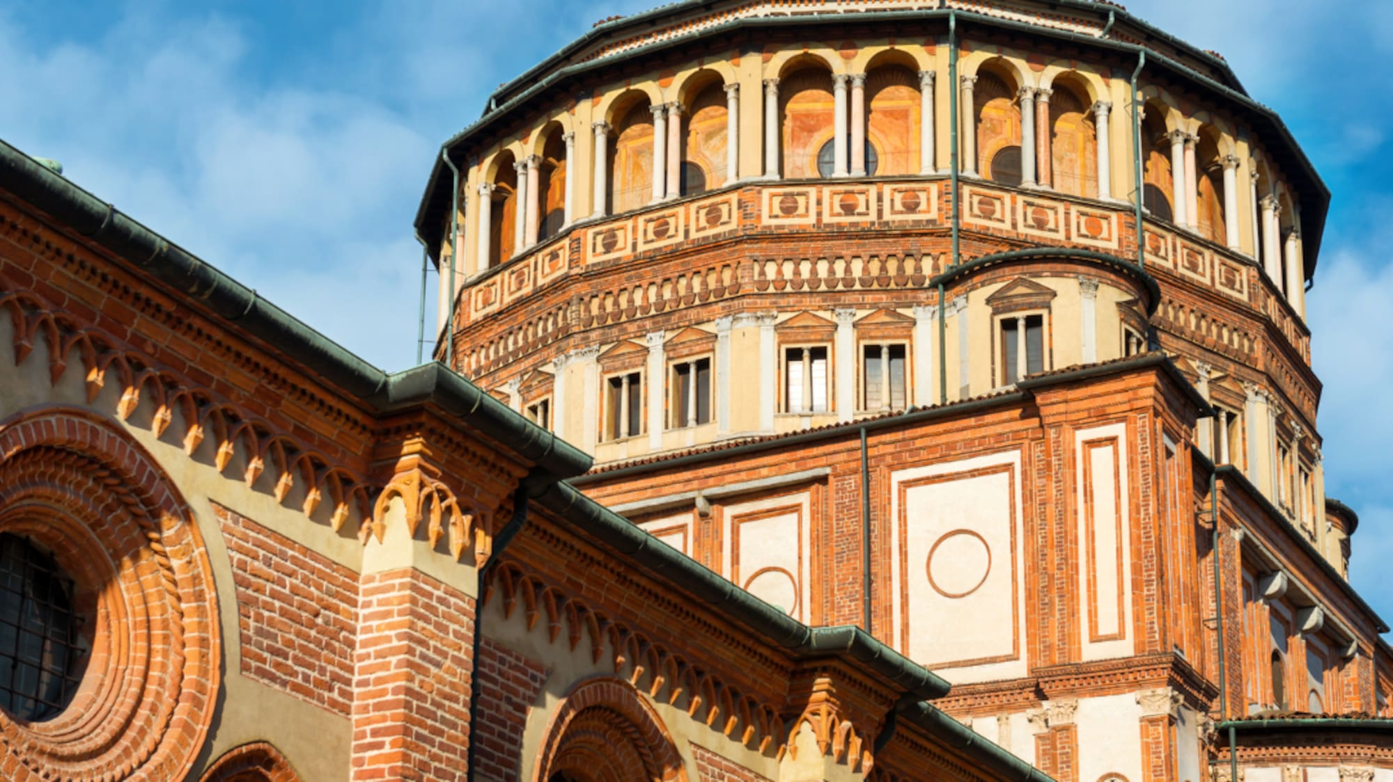 Santa Maria delle Grazie with a domed roof