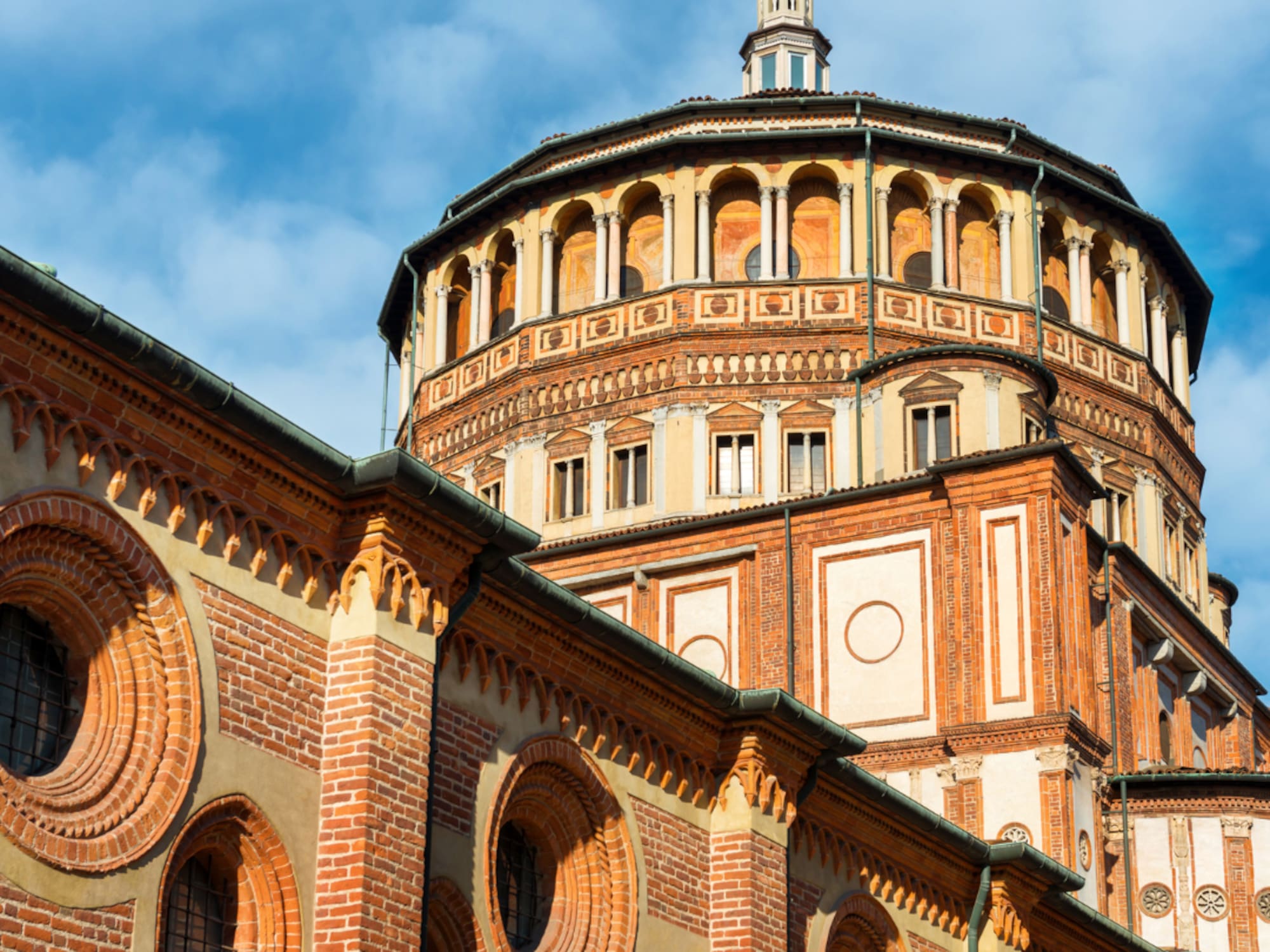 Santa Maria delle Grazie with a domed roof