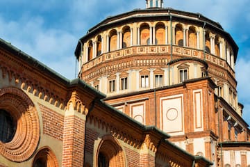 Santa Maria delle Grazie with a domed roof