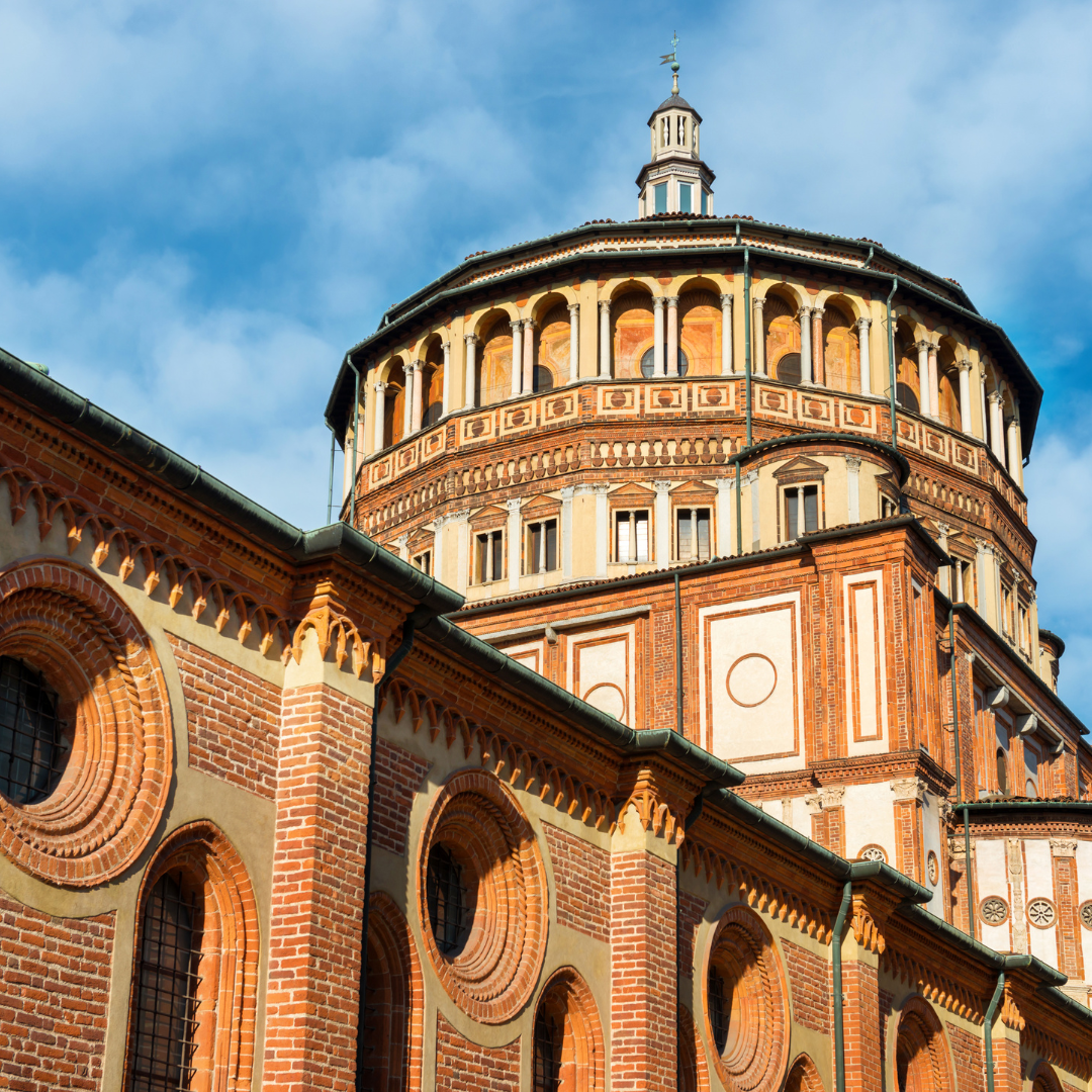 Santa Maria delle Grazie with a domed roof
