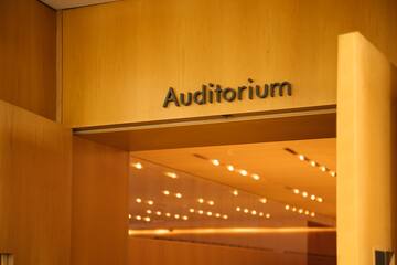 a sign on a building