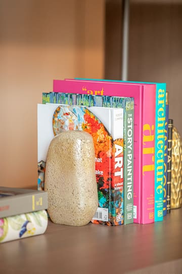 a group of books on a shelf