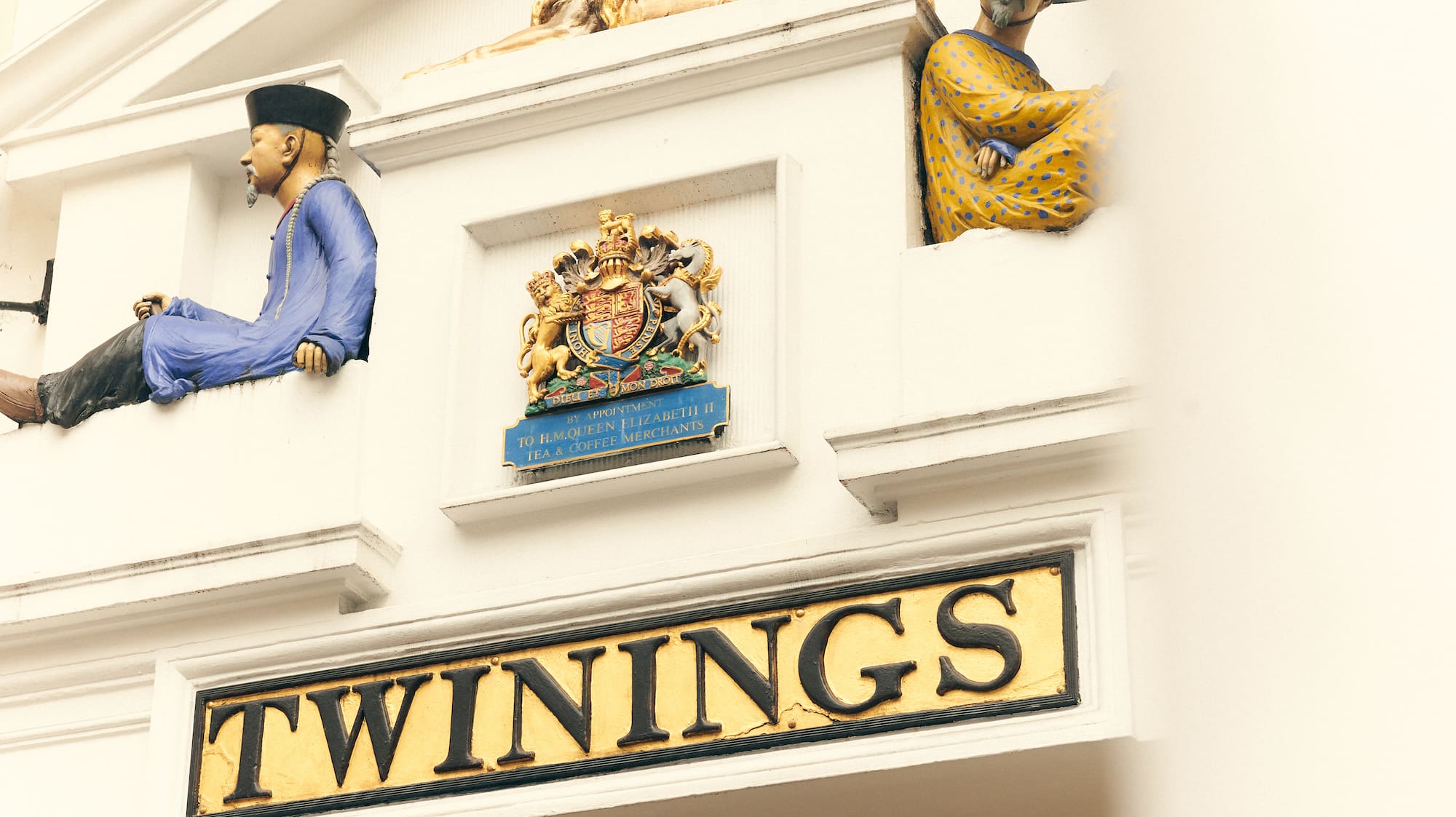 a sign on a building