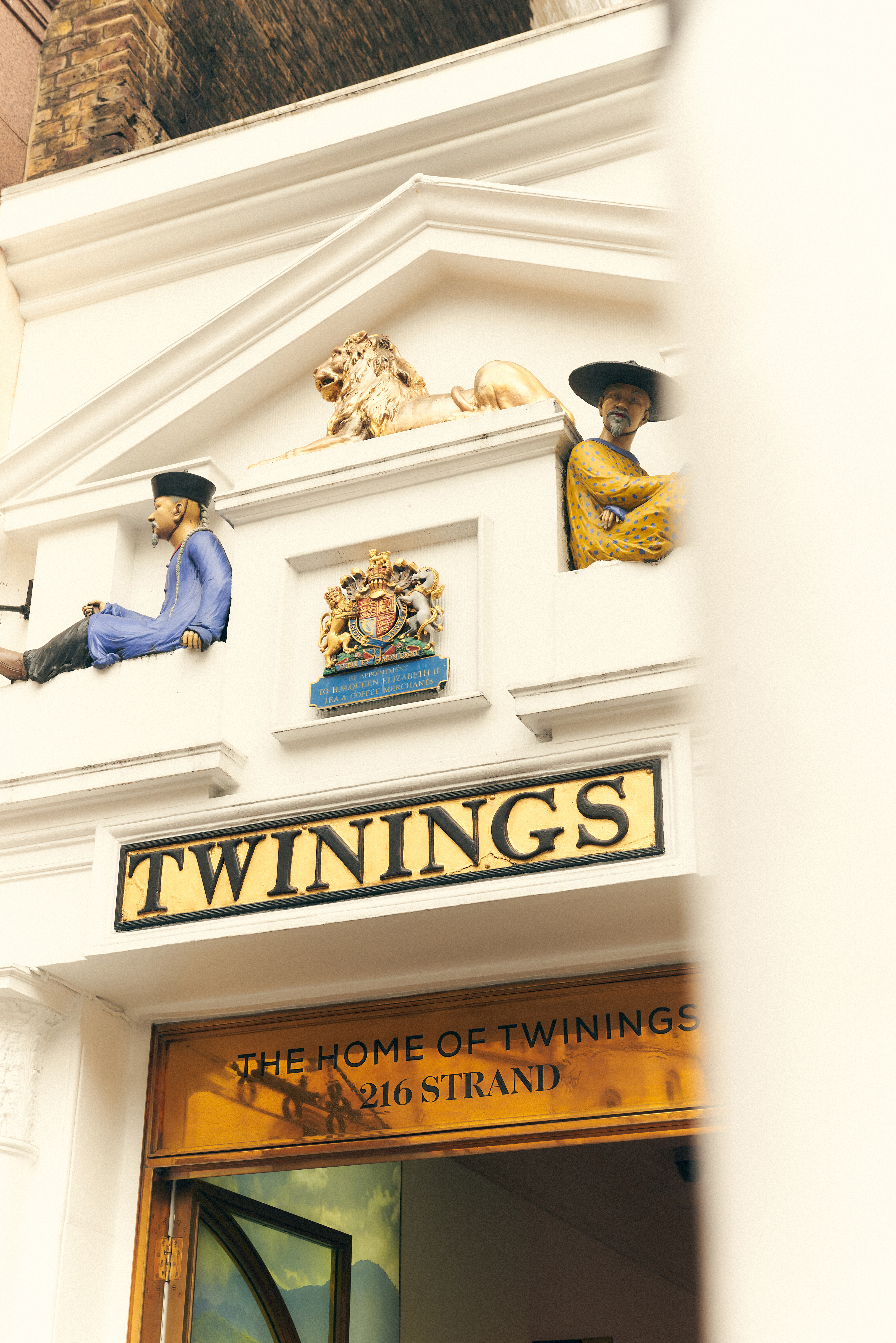 a sign on a building