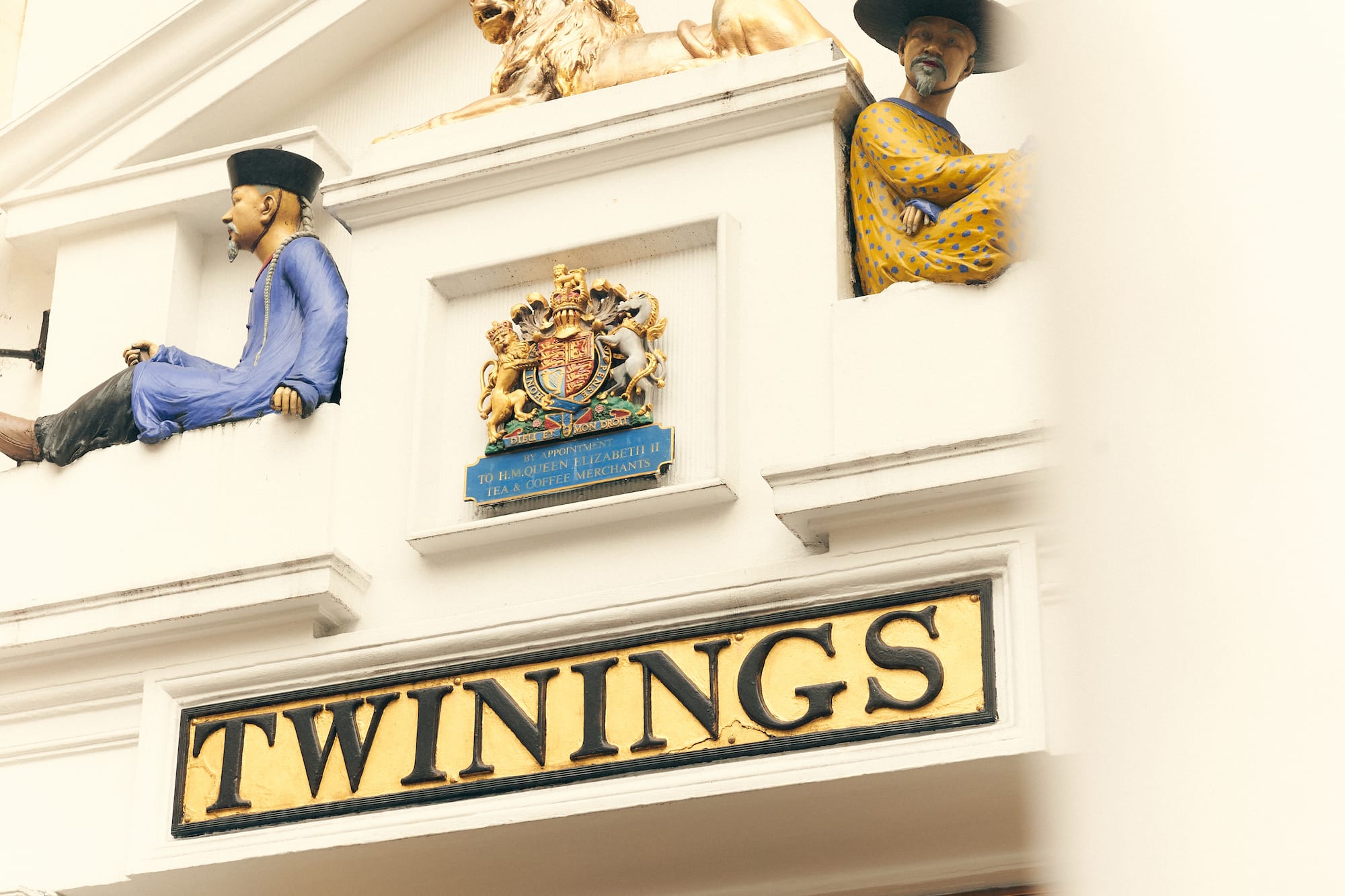 a sign on a building