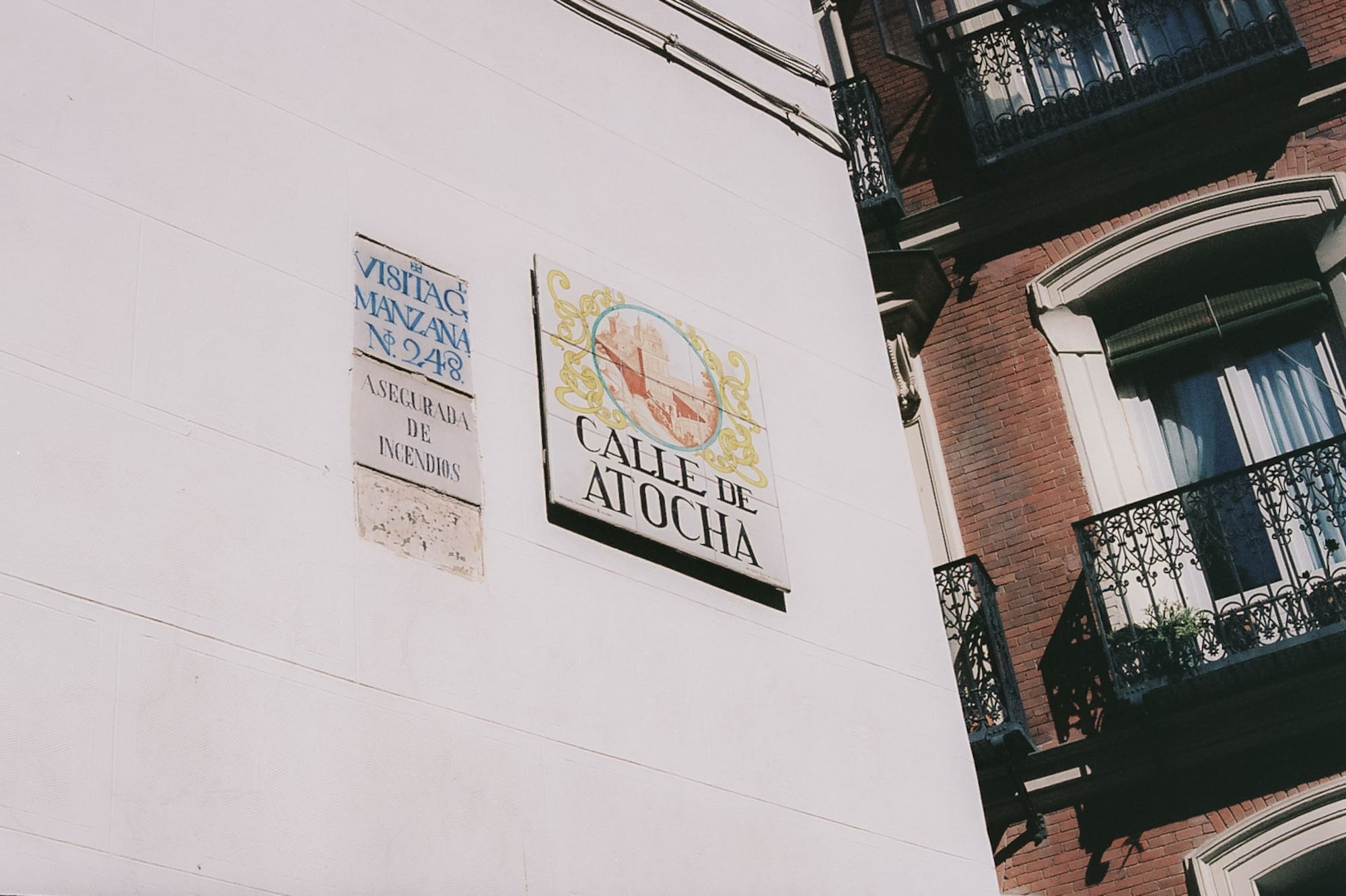 a sign on a building