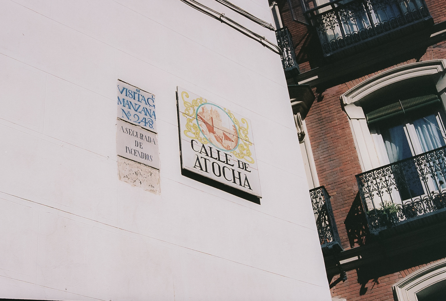 a sign on a building