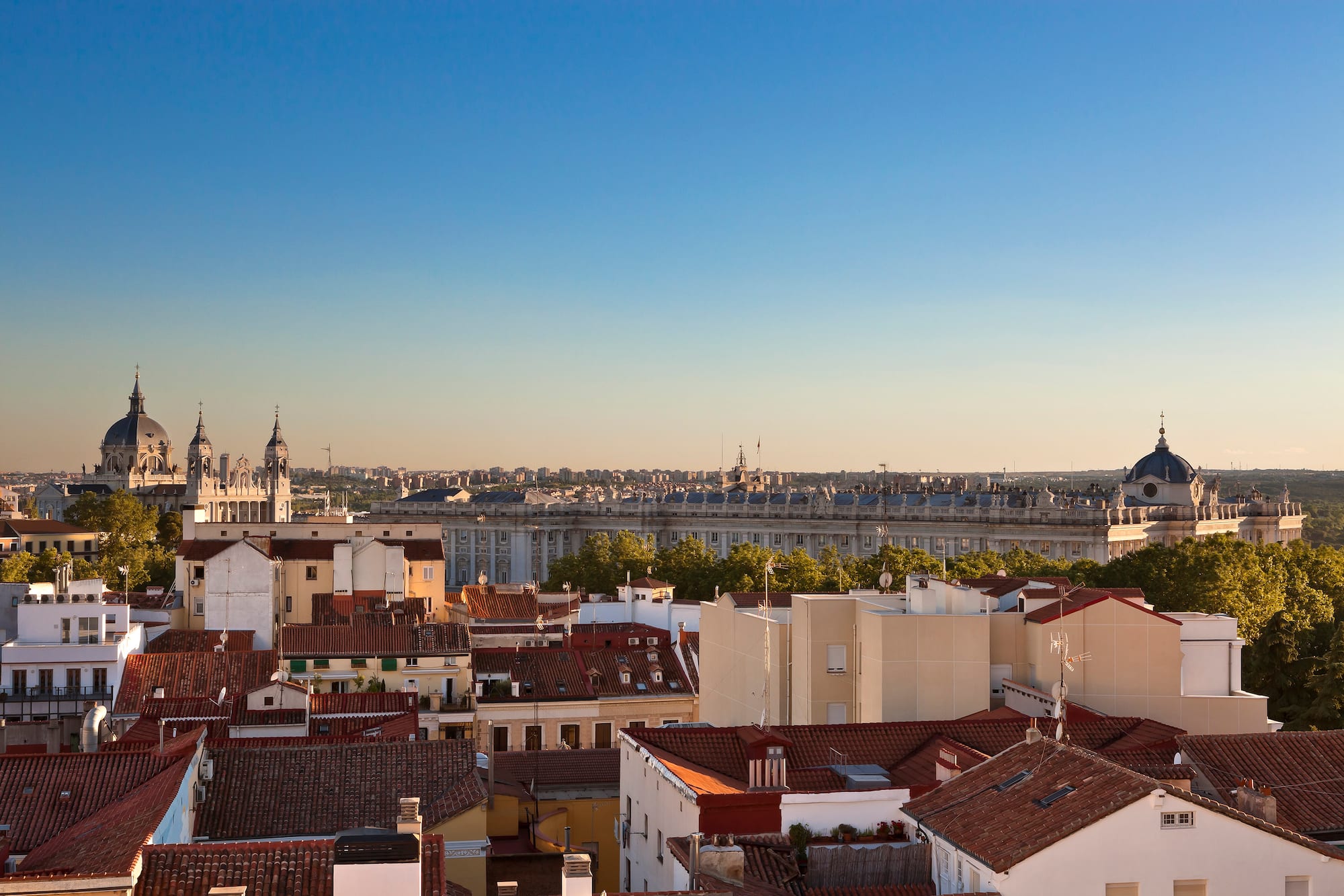 a city with many buildings
