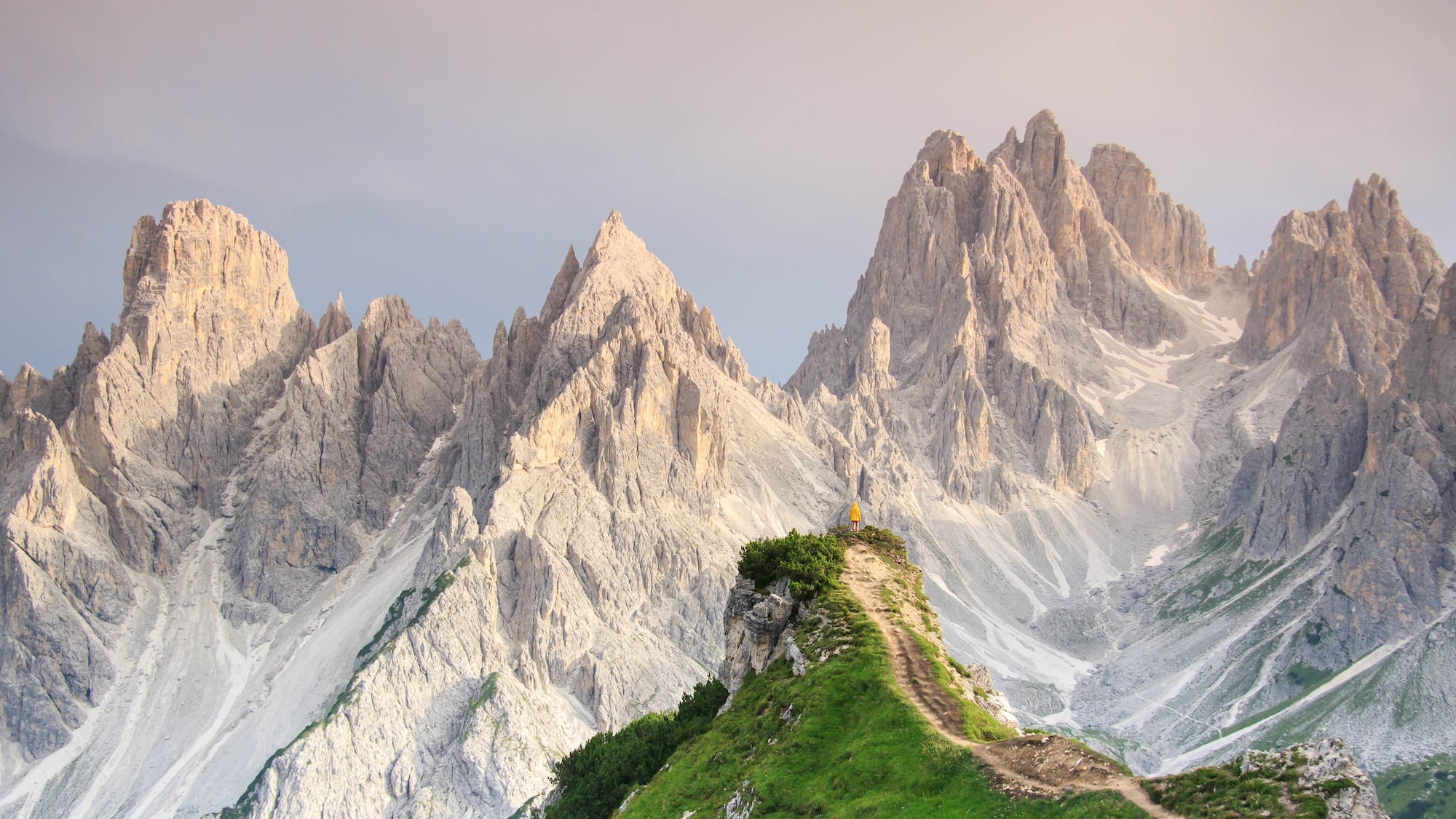 a path on a mountain