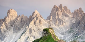 a path on a mountain