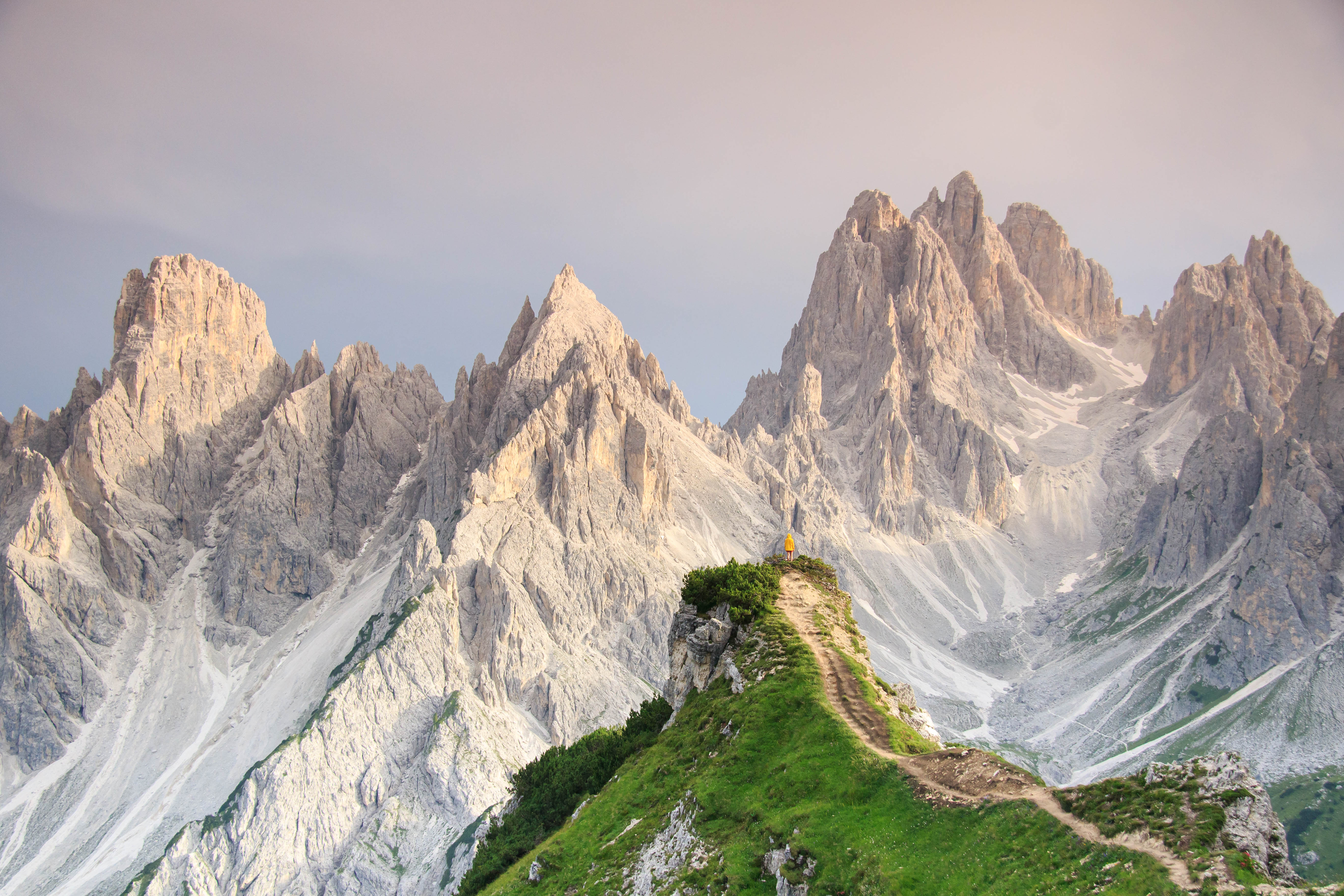 a path on a mountain