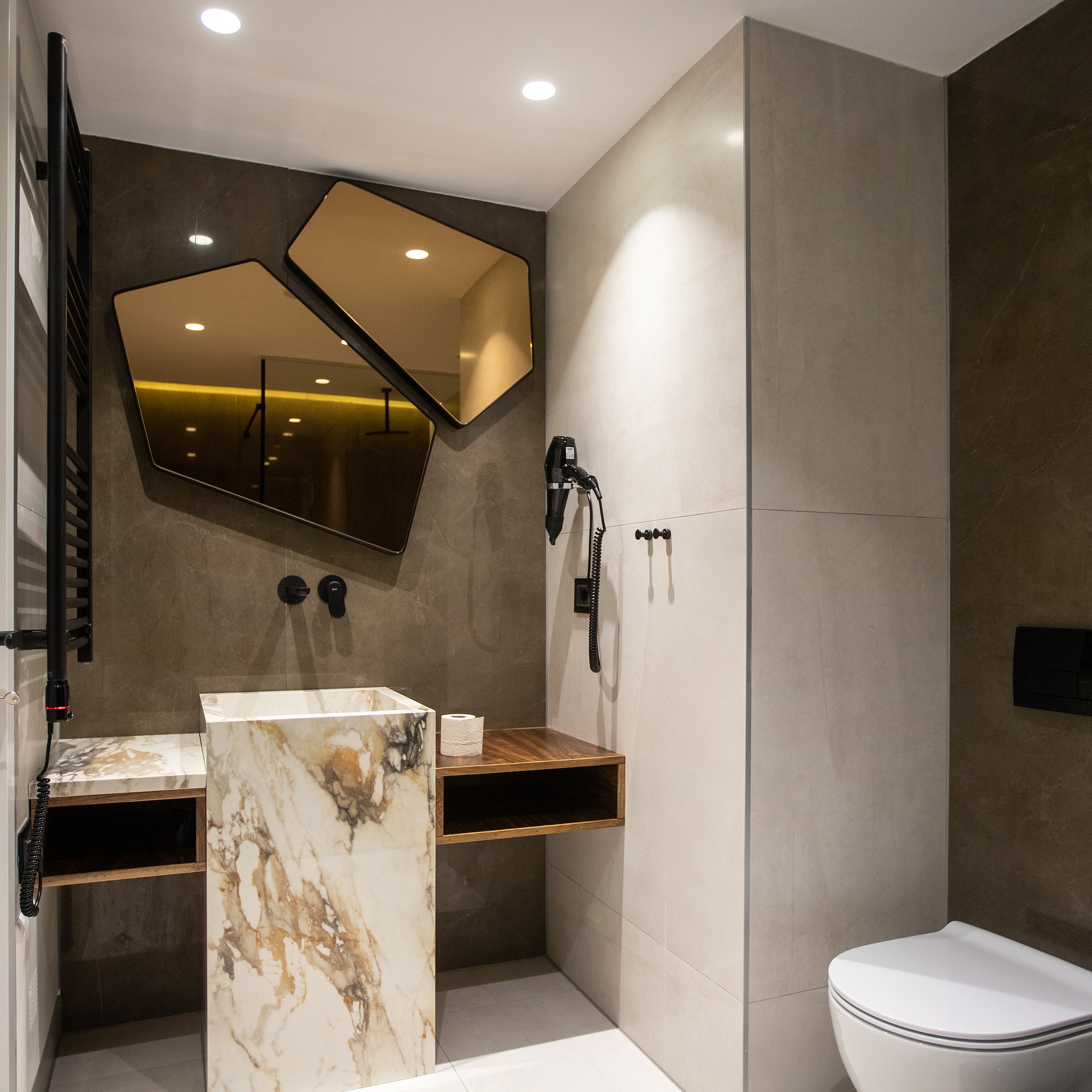 a bathroom with a sink and a toilet