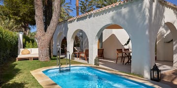 a pool in a house