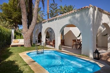 a pool in a house