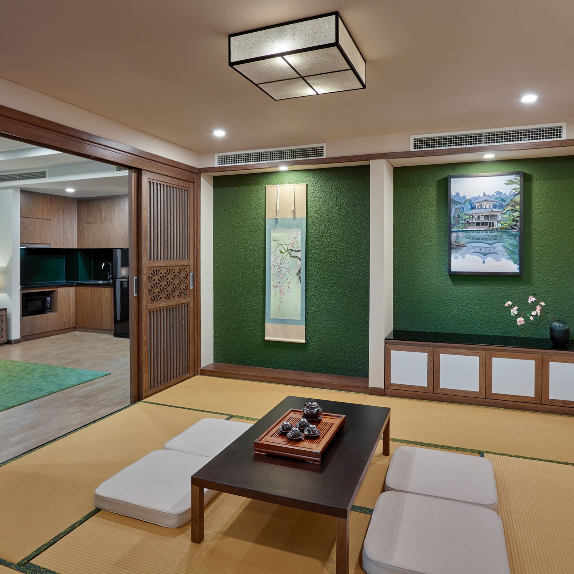 Three bed room villa living room