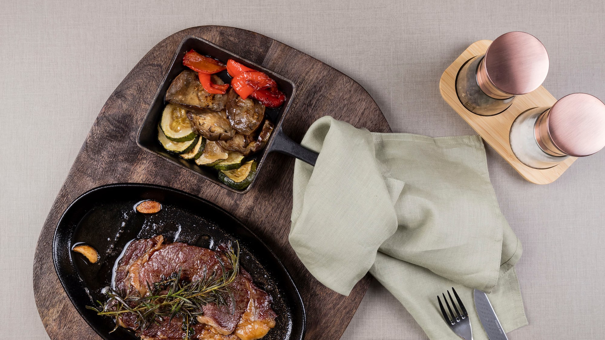 a plate with food on it