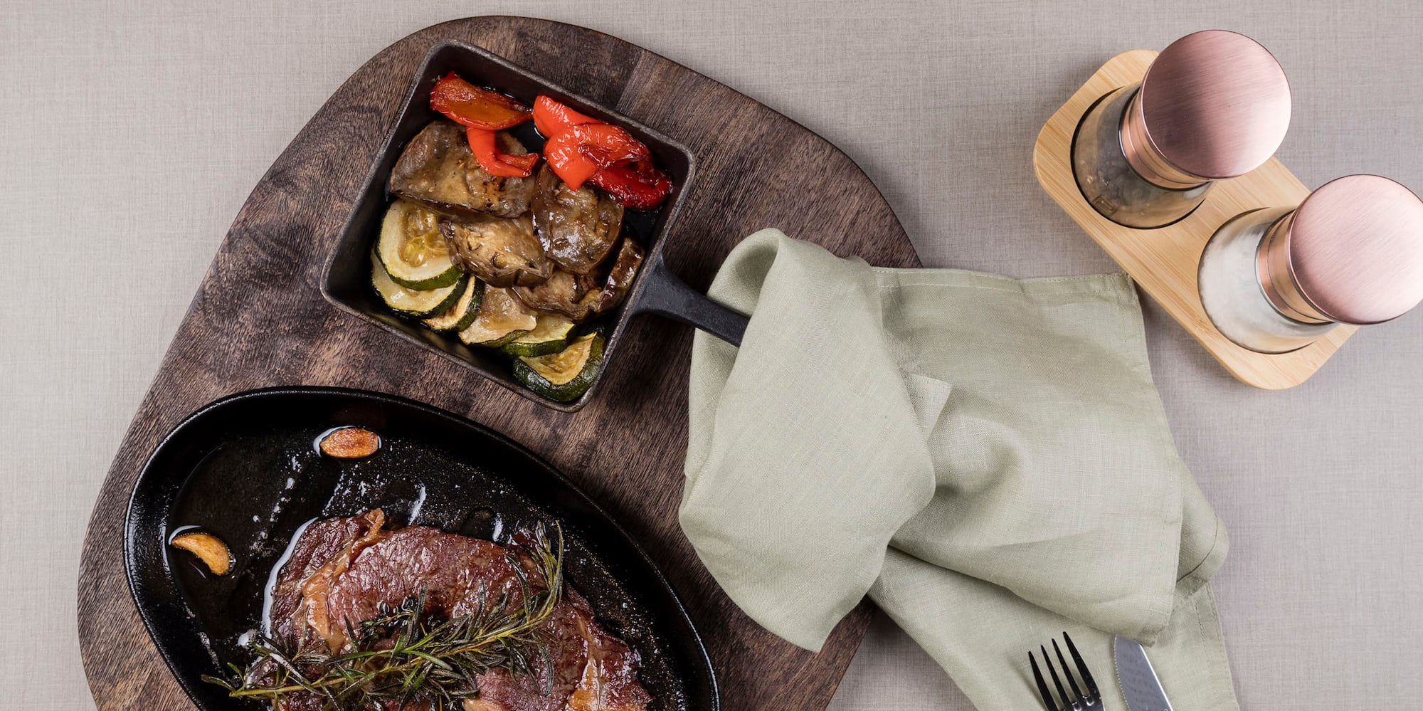 a plate with food on it