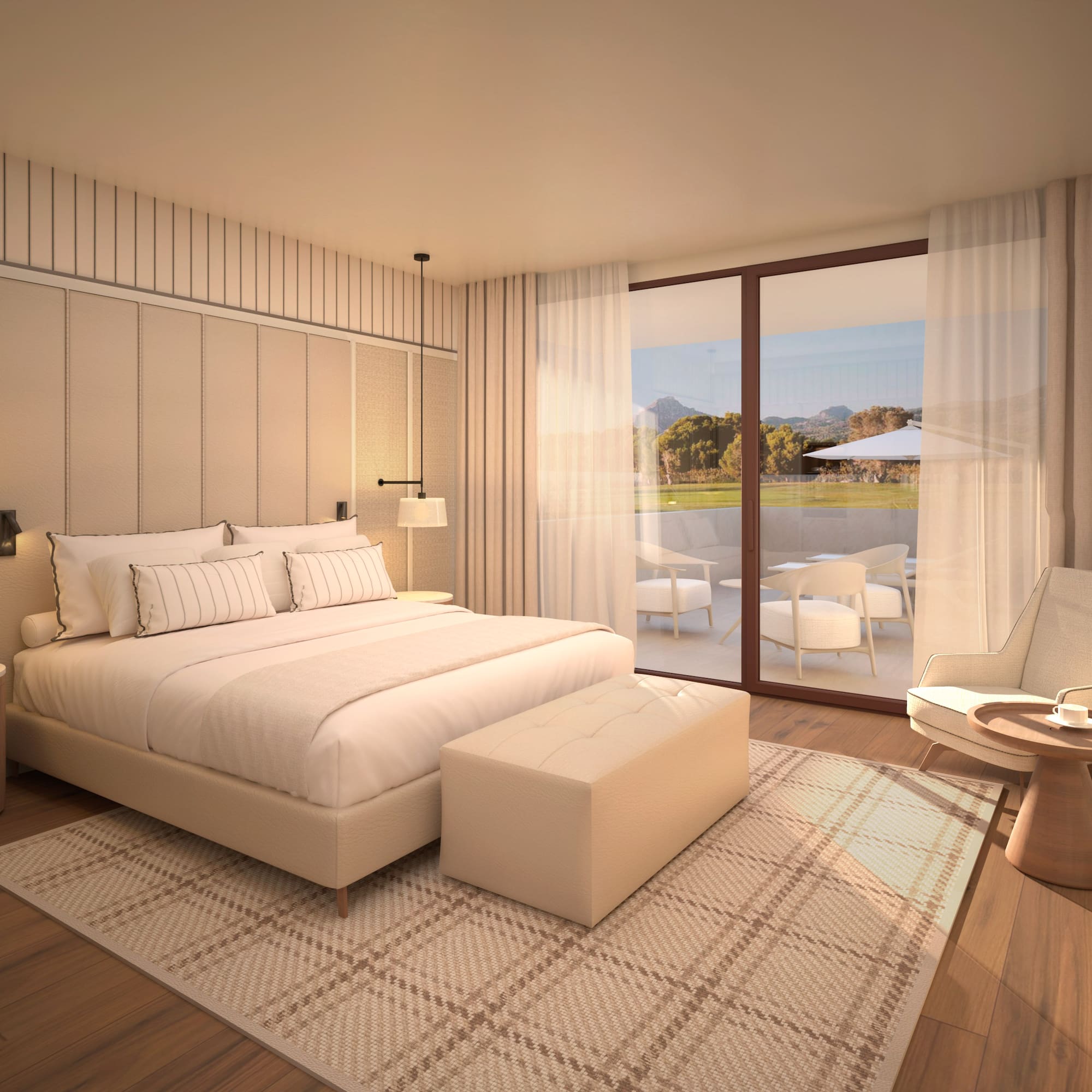 Deluxe Room con Solárium en Hotel Golf Santa Ponsa Meliá Collection ...