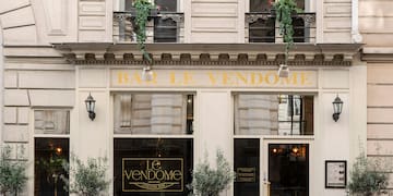 a building with a sign on the front