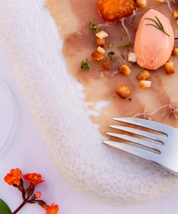 a fork and knife on a plate