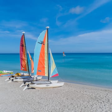 sail boats on a beach