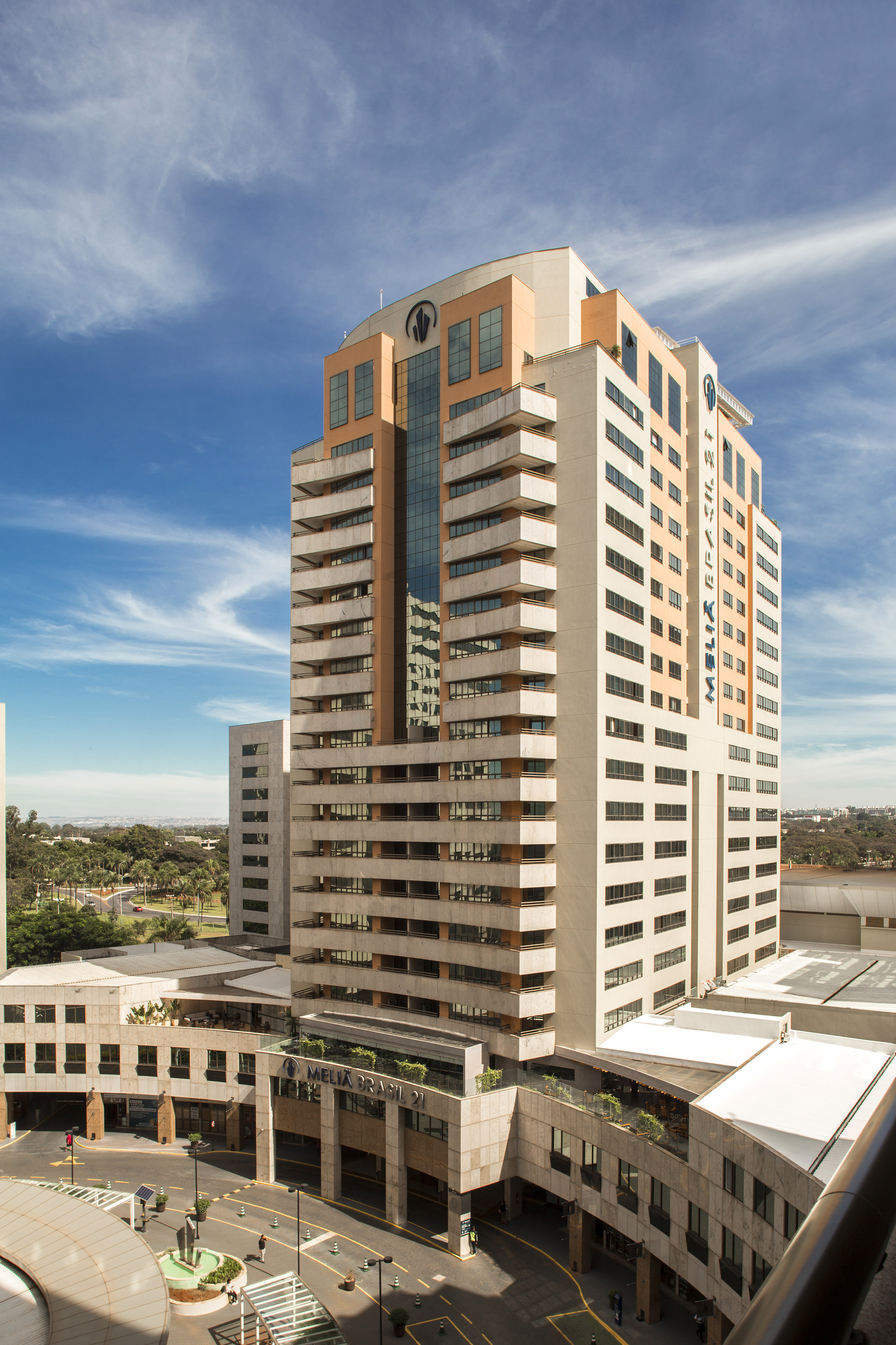 a tall building with many windows