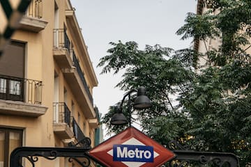 a sign with a street name and street name