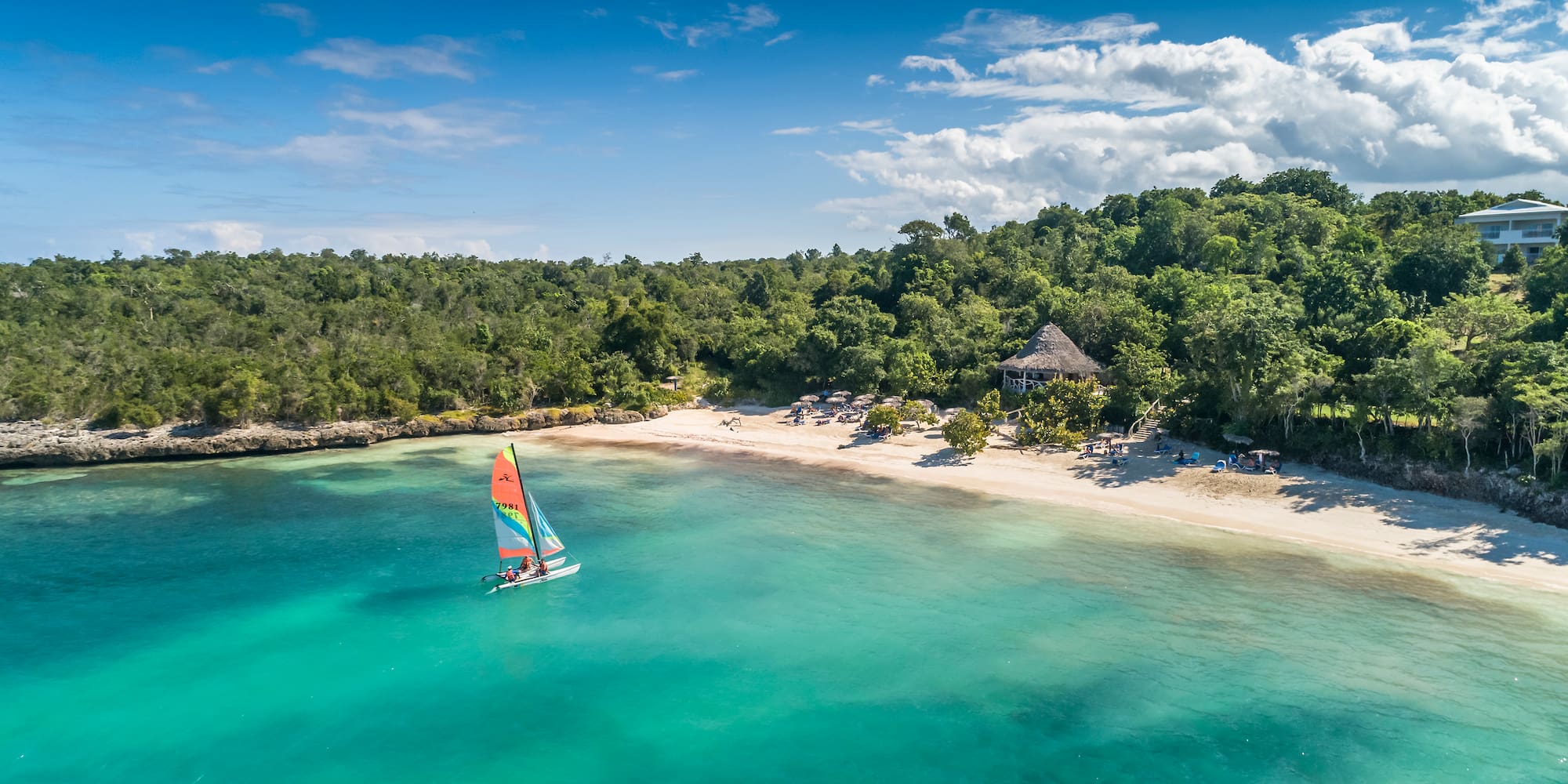 a sailboat in the water