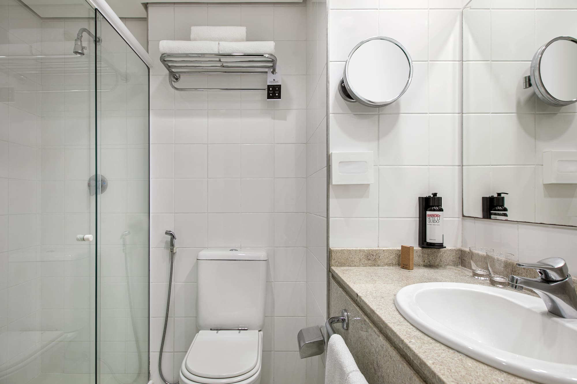 a bathroom with a sink and toilet